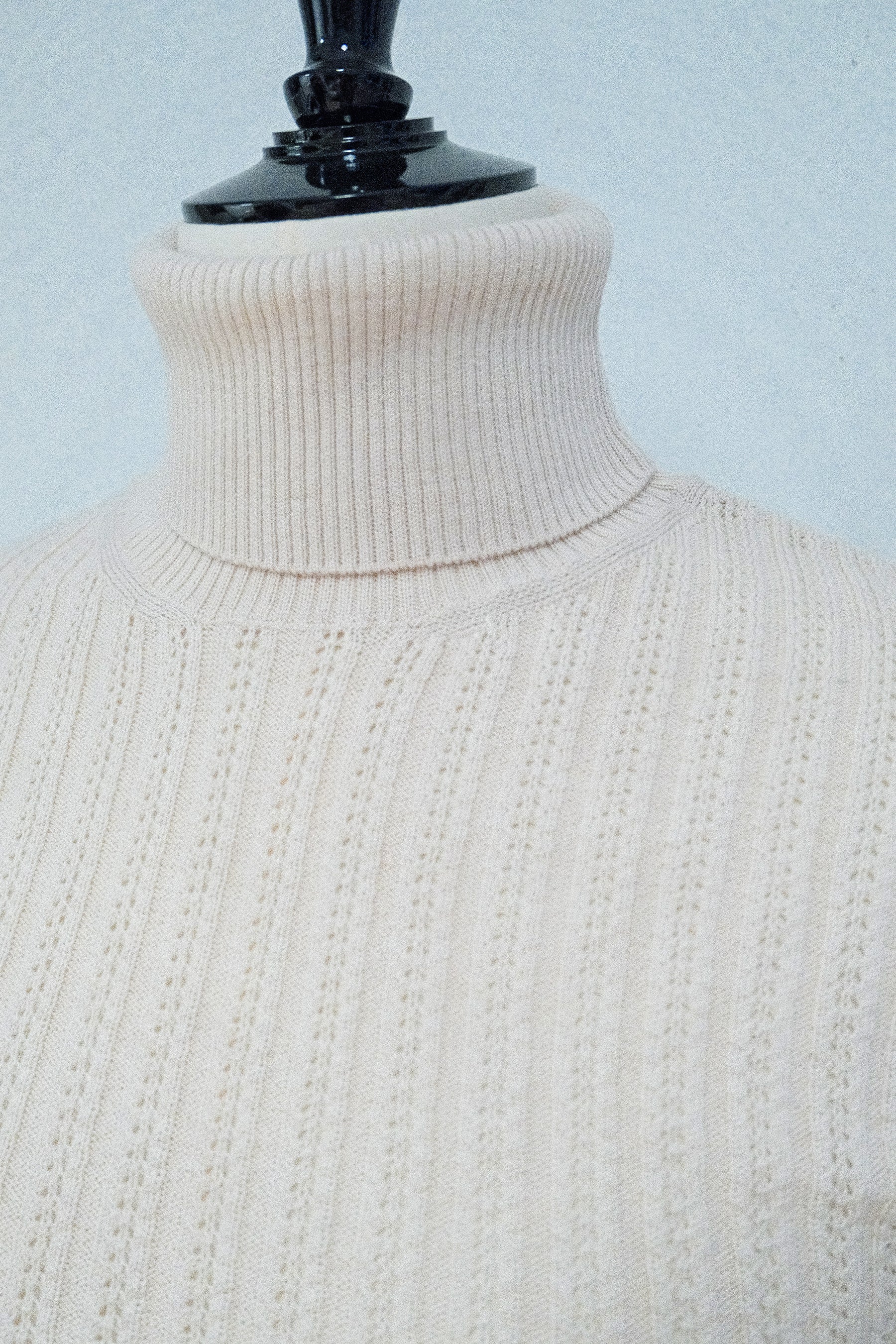 Dolly Pointelle Fine Knit Polo