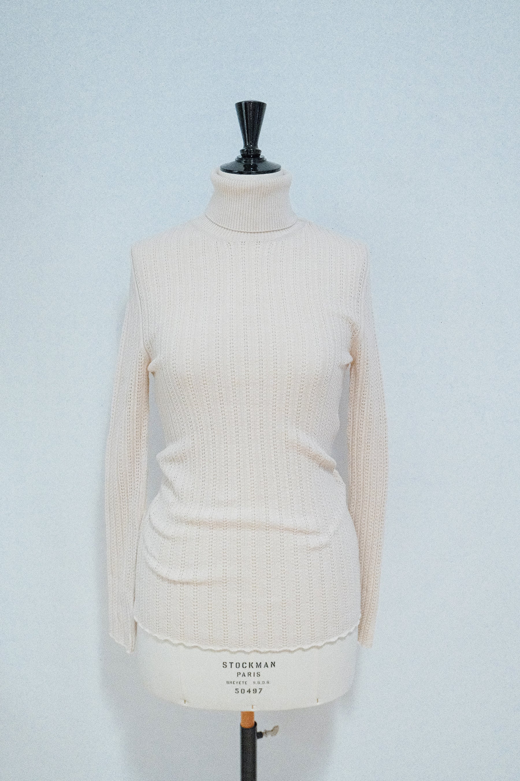 Dolly Pointelle Fine Knit Polo