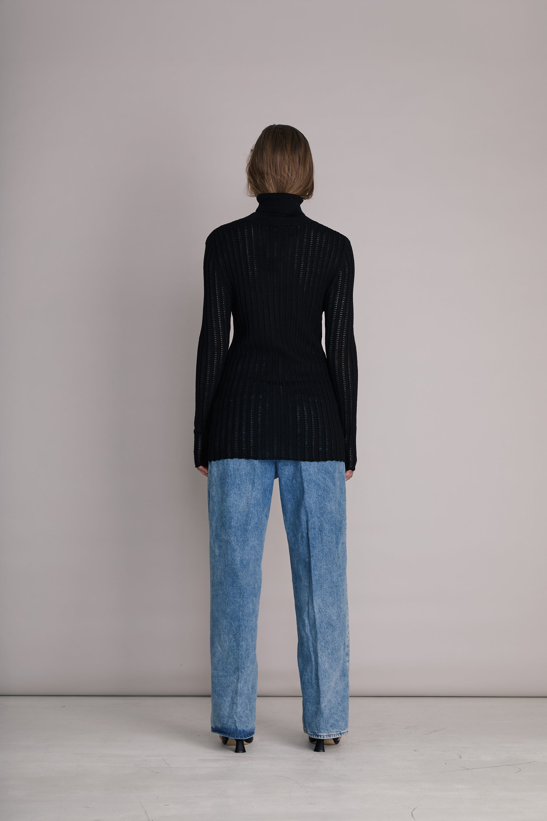 Dolly Pointelle Knit Polo