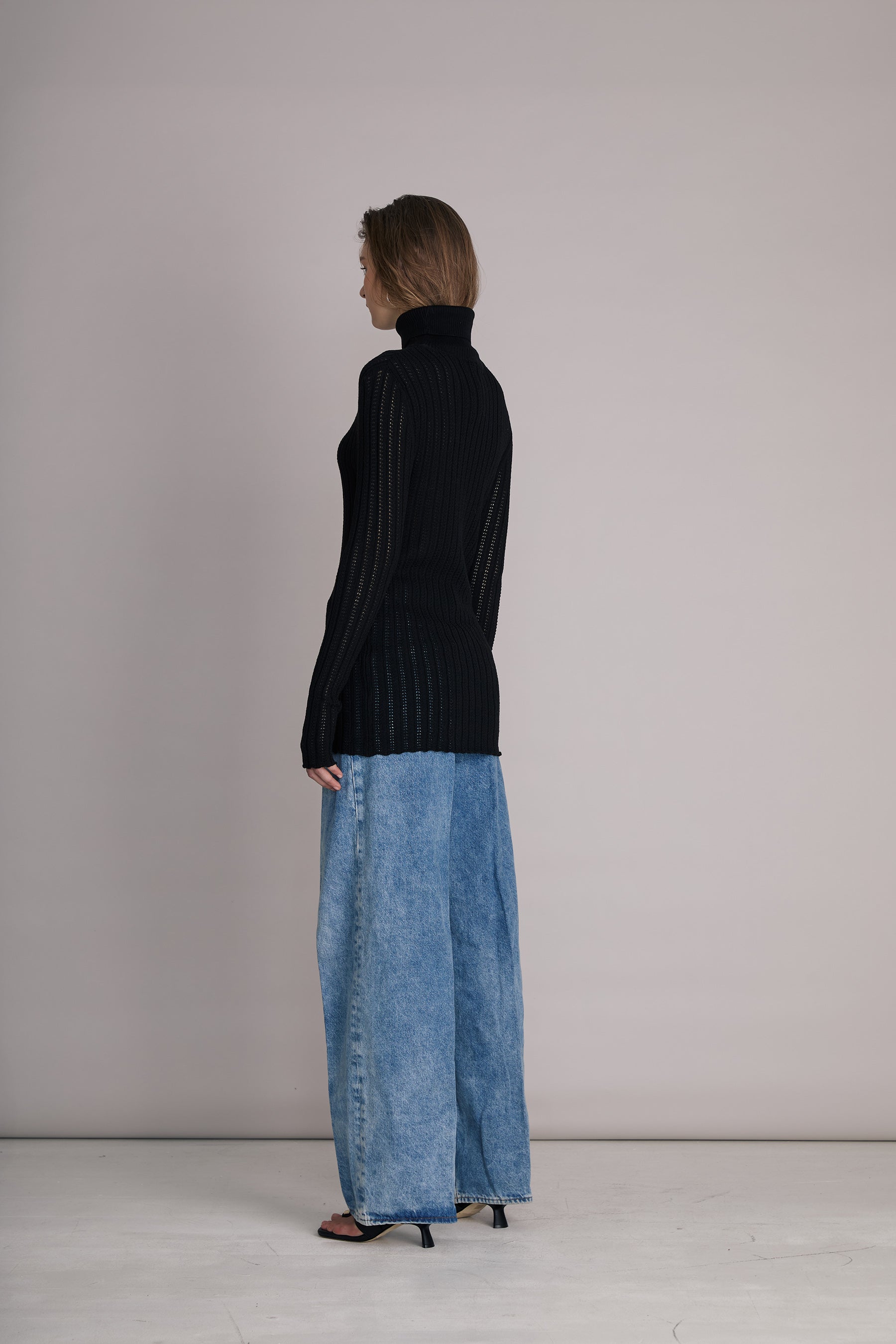 Dolly Pointelle Knit Polo