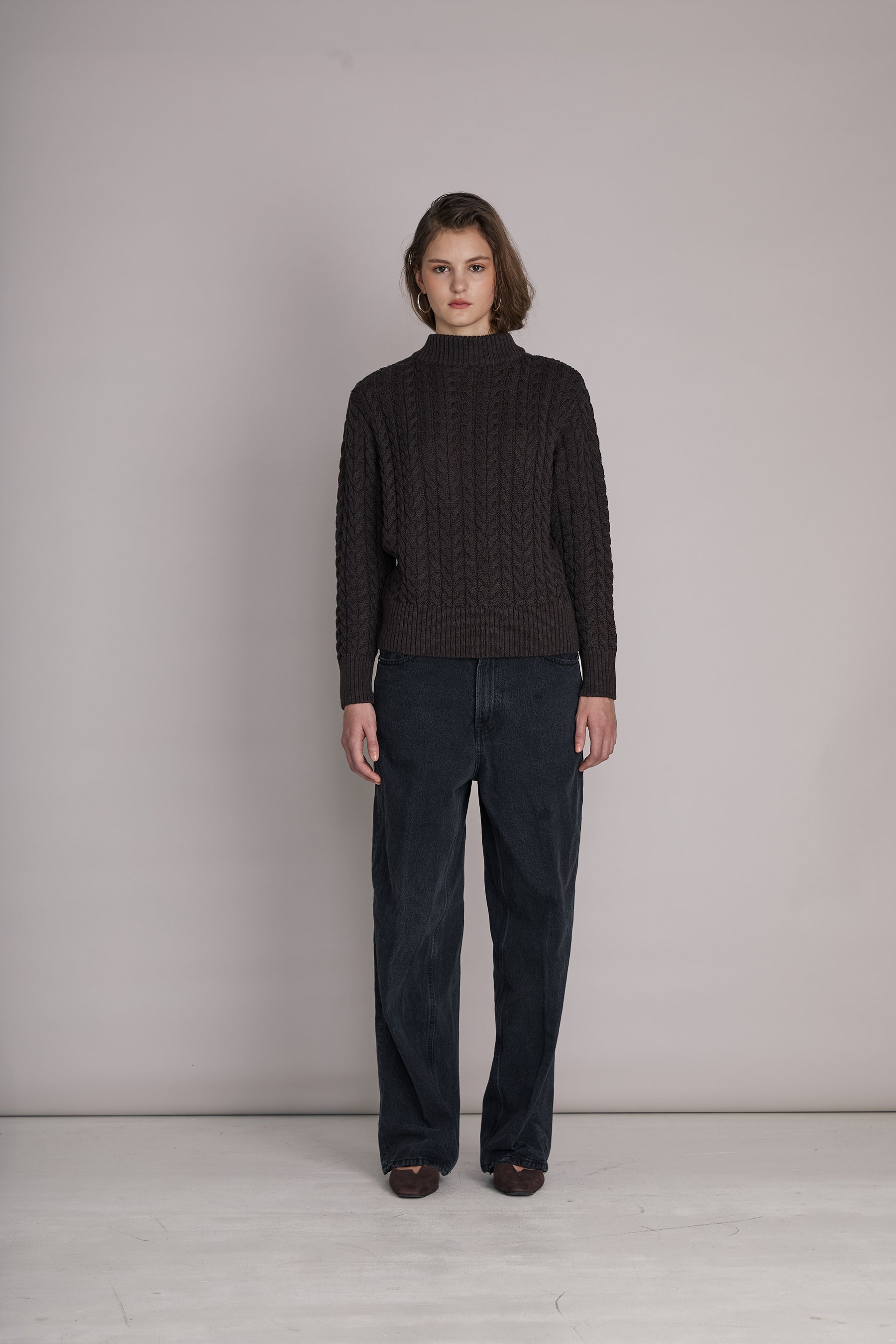 Victoria Cable-Knit Sweater