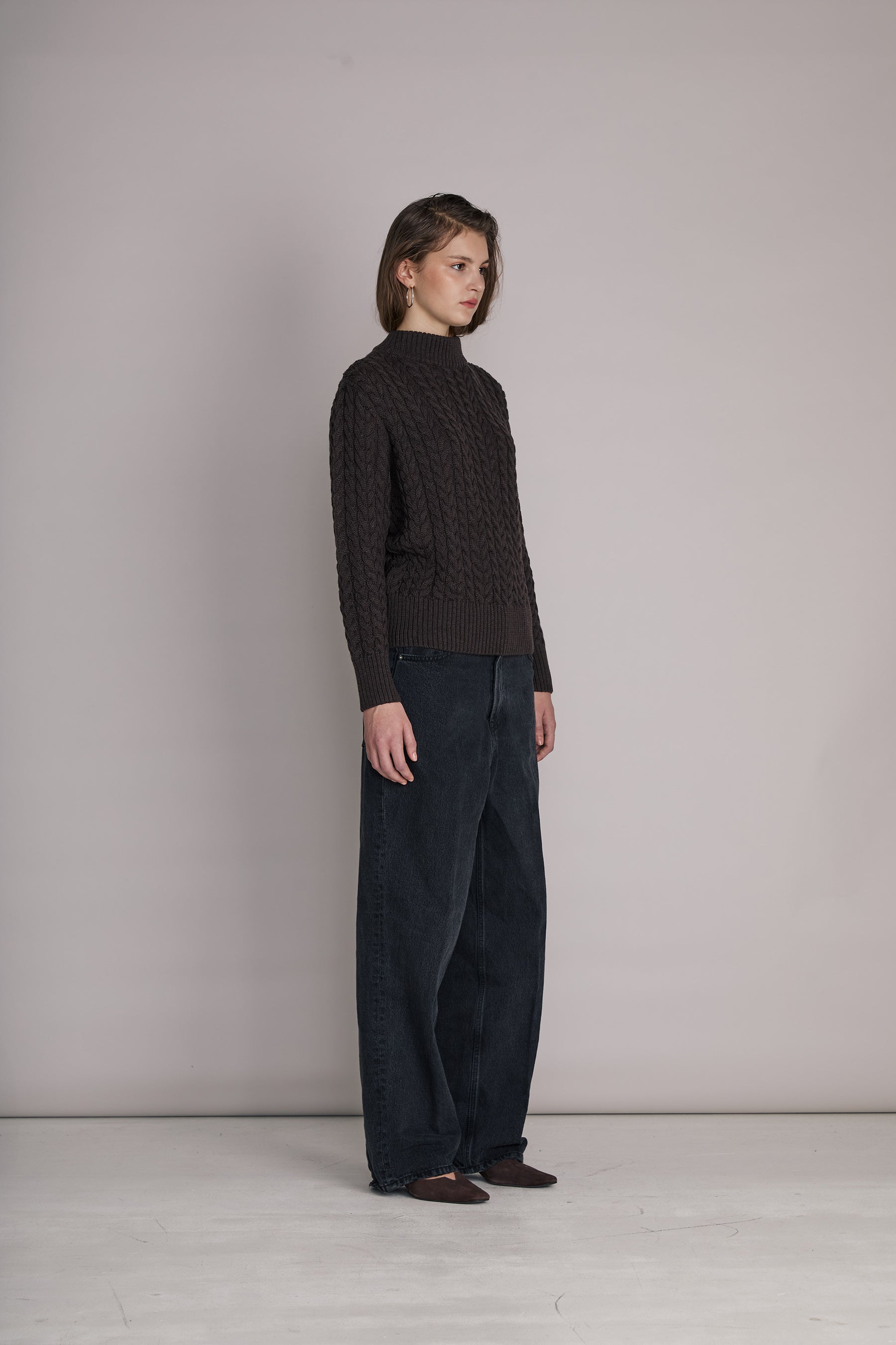 Victoria Cable-Knit Sweater