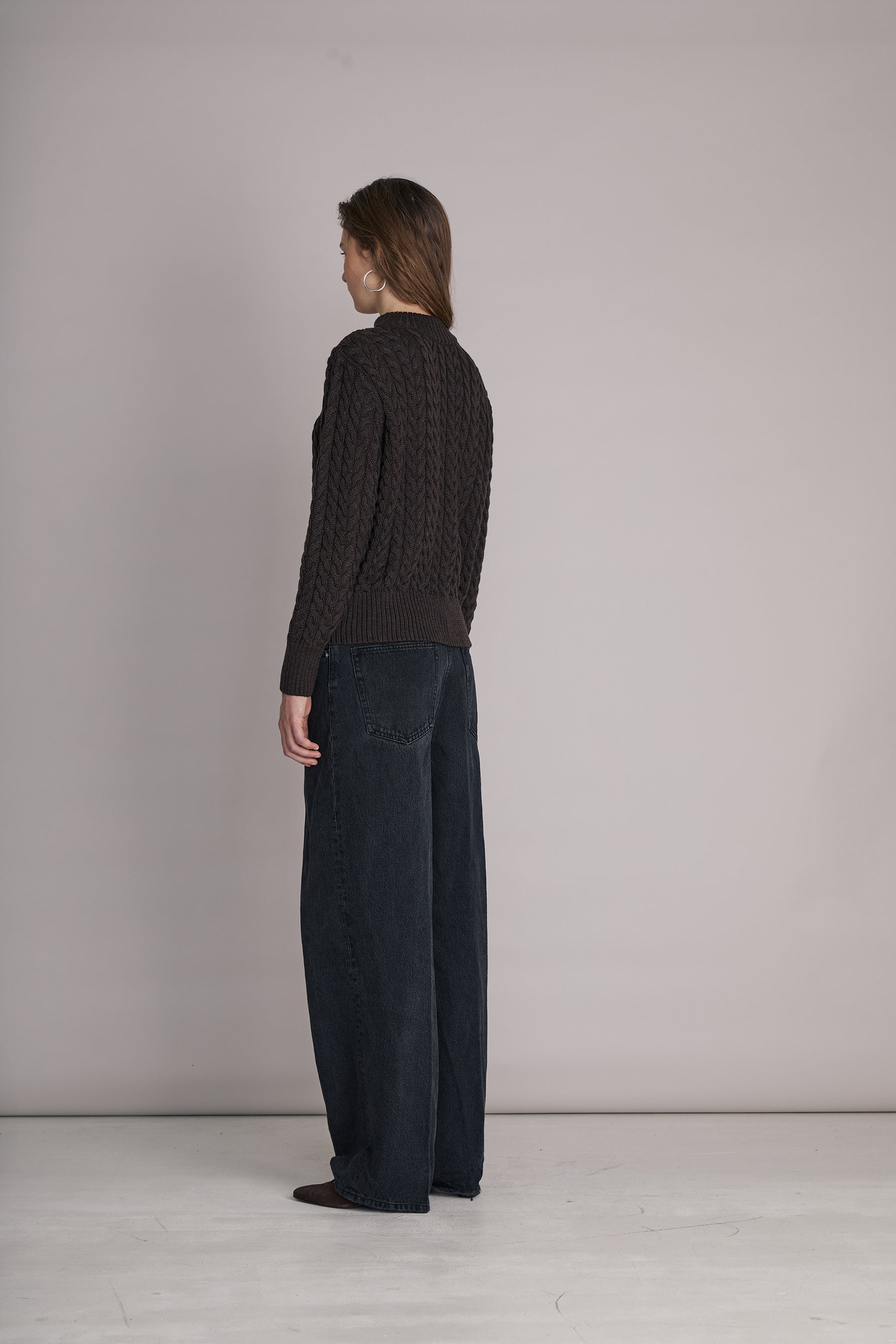 Victoria Cable-Knit Sweater